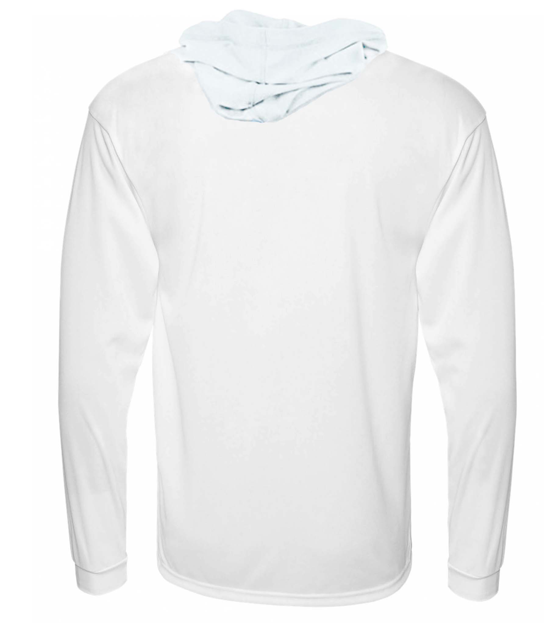 Dri fit long outlet sleeve with hood