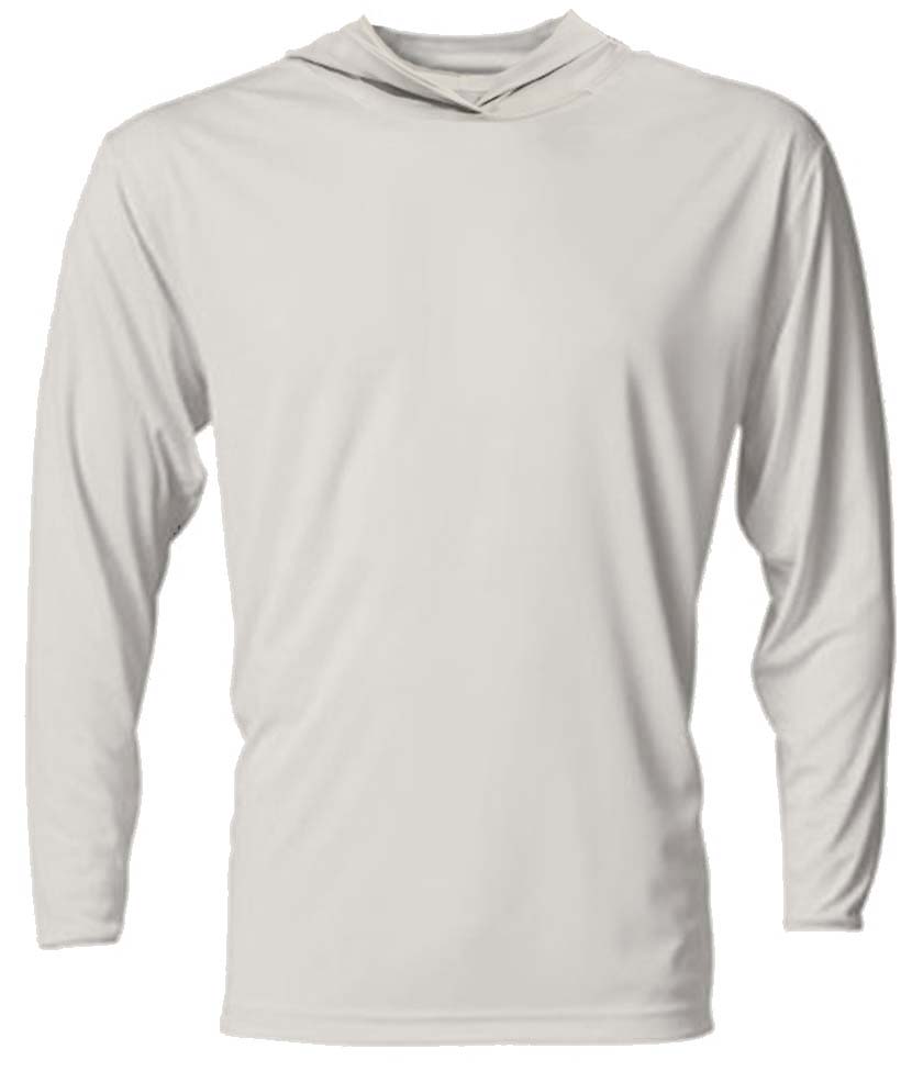Vapor Apparel Hooded Long Sleeve Solar Shirt title Mens Hooded Sun Shirt B.L. Tees h1 title Custom Printed UPF 50 Sun Shirts