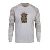 Cayman Camo Long Sleeve Sun Shirt <title>Mens Hooded Sun Shirt | B.L. Tees</title> Thumbnail