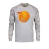 Cayman Camo Long Sleeve Sun Shirt <title>Mens Hooded Sun Shirt | B.L. Tees</title> Thumbnail