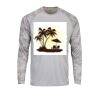 Cayman Camo Long Sleeve Sun Shirt <title>Mens Hooded Sun Shirt | B.L. Tees</title> Thumbnail