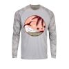 Cayman Camo Long Sleeve Sun Shirt <title>Mens Hooded Sun Shirt | B.L. Tees</title> Thumbnail