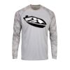 Cayman Camo Long Sleeve Sun Shirt <title>Mens Hooded Sun Shirt | B.L. Tees</title> Thumbnail