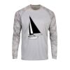 Cayman Camo Long Sleeve Sun Shirt <title>Mens Hooded Sun Shirt | B.L. Tees</title> Thumbnail