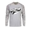 Cayman Camo Long Sleeve Sun Shirt <title>Mens Hooded Sun Shirt | B.L. Tees</title> Thumbnail