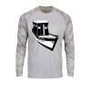 Cayman Camo Long Sleeve Sun Shirt <title>Mens Hooded Sun Shirt | B.L. Tees</title> Thumbnail