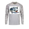 Cayman Camo Long Sleeve Sun Shirt <title>Mens Hooded Sun Shirt | B.L. Tees</title> Thumbnail