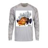 Cayman Camo Long Sleeve Sun Shirt <title>Mens Hooded Sun Shirt | B.L. Tees</title> Thumbnail