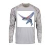 Cayman Camo Long Sleeve Sun Shirt <title>Mens Hooded Sun Shirt | B.L. Tees</title> Thumbnail