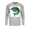 Cayman Camo Long Sleeve Sun Shirt <title>Mens Hooded Sun Shirt | B.L. Tees</title> Thumbnail