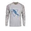 Cayman Camo Long Sleeve Sun Shirt <title>Mens Hooded Sun Shirt | B.L. Tees</title> Thumbnail