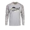 Cayman Camo Long Sleeve Sun Shirt <title>Mens Hooded Sun Shirt | B.L. Tees</title> Thumbnail