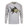 Cayman Camo Long Sleeve Sun Shirt <title>Mens Hooded Sun Shirt | B.L. Tees</title> Thumbnail