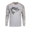 Cayman Camo Long Sleeve Sun Shirt <title>Mens Hooded Sun Shirt | B.L. Tees</title> Thumbnail