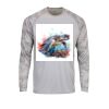 Cayman Camo Long Sleeve Sun Shirt <title>Mens Hooded Sun Shirt | B.L. Tees</title> Thumbnail