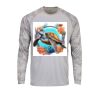 Cayman Camo Long Sleeve Sun Shirt <title>Mens Hooded Sun Shirt | B.L. Tees</title> Thumbnail