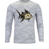 Pompano Long Sleeve Sun Shirt <title>Mens Hooded Sun Shirt | B.L. Tees</title> Thumbnail