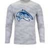 Pompano Long Sleeve Sun Shirt <title>Mens Hooded Sun Shirt | B.L. Tees</title> Thumbnail