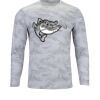 Pompano Long Sleeve Sun Shirt <title>Mens Hooded Sun Shirt | B.L. Tees</title> Thumbnail