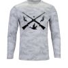 Pompano Long Sleeve Sun Shirt <title>Mens Hooded Sun Shirt | B.L. Tees</title> Thumbnail