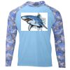 Tortuga Hooded Camo Sleeve Sun Shirt Thumbnail