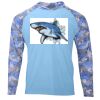 Tortuga Hooded Camo Sleeve Sun Shirt Thumbnail