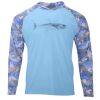 Tortuga Hooded Camo Sleeve Sun Shirt Thumbnail