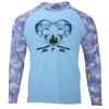 Tortuga Hooded Camo Sleeve Sun Shirt Thumbnail