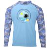 Tortuga Hooded Camo Sleeve Sun Shirt Thumbnail