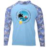 Hooded Camo Sleeve Sun Shirt Thumbnail