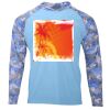 Hooded Camo Sleeve Sun Shirt Thumbnail