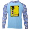 Hooded Camo Sleeve Sun Shirt Thumbnail