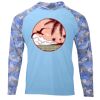 Tortuga Hooded Camo Sleeve Sun Shirt Thumbnail