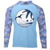 Hooded Camo Sleeve Sun Shirt Thumbnail