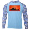 Tortuga Hooded Camo Sleeve Sun Shirt Thumbnail