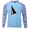 Tortuga Hooded Camo Sleeve Sun Shirt Thumbnail