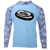 Hooded Camo Sleeve Sun Shirt Thumbnail
