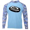 Tortuga Hooded Camo Sleeve Sun Shirt Thumbnail