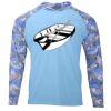 Hooded Camo Sleeve Sun Shirt Thumbnail