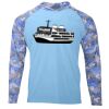 Hooded Camo Sleeve Sun Shirt Thumbnail