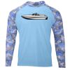 Tortuga Hooded Camo Sleeve Sun Shirt Thumbnail