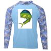 Tortuga Hooded Camo Sleeve Sun Shirt Thumbnail