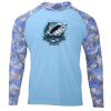 Tortuga Hooded Camo Sleeve Sun Shirt Thumbnail