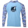 Tortuga Hooded Camo Sleeve Sun Shirt Thumbnail