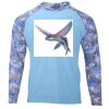 Hooded Camo Sleeve Sun Shirt Thumbnail