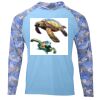 Tortuga Hooded Camo Sleeve Sun Shirt Thumbnail