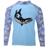 Tortuga Hooded Camo Sleeve Sun Shirt Thumbnail