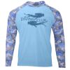 Hooded Camo Sleeve Sun Shirt Thumbnail