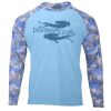 Tortuga Hooded Camo Sleeve Sun Shirt Thumbnail