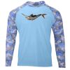 Tortuga Hooded Camo Sleeve Sun Shirt Thumbnail